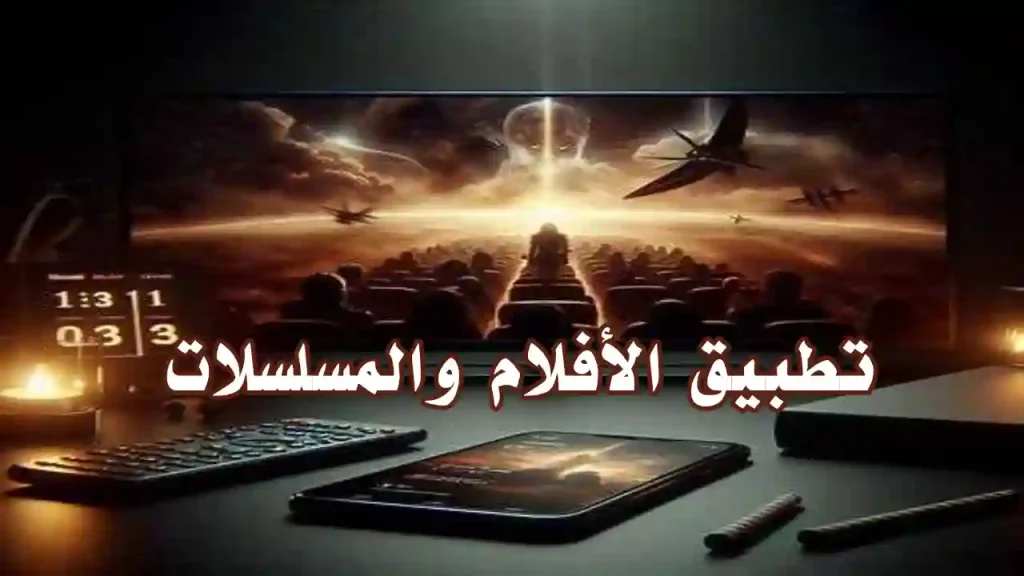 واجهة تطبيق أفلام ومسلسلات مجاني خالٍ من الإعلانات