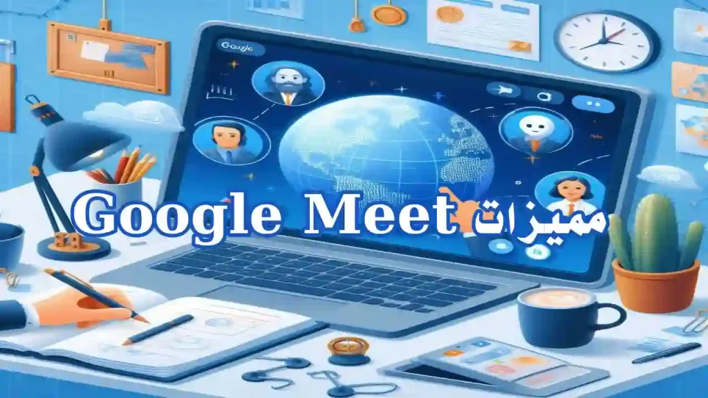 اجتماع فيديو عبر Google Meet باستخدام ميزات متقدمة
