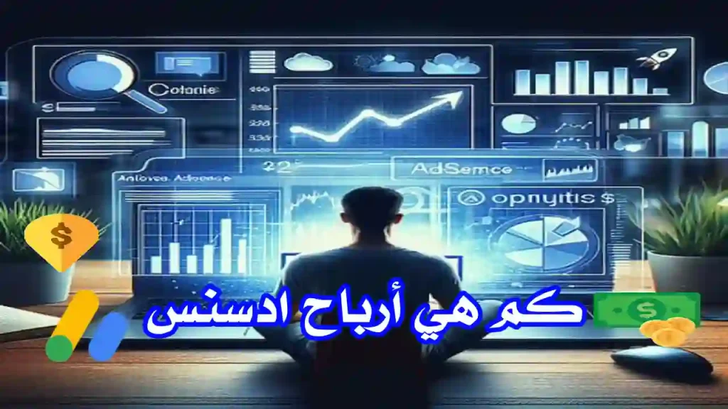 رسم بياني يوضح معدل أرباح Google AdSense حسب نوع المحتوى