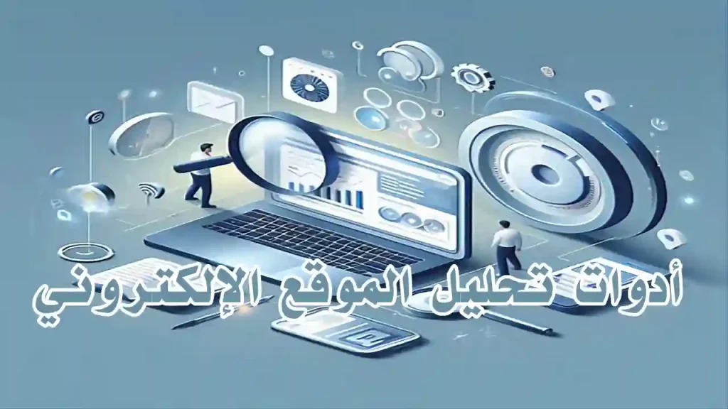 تقرير تحليلي لأداء موقع إلكتروني يتضمن بيانات وتحسينات