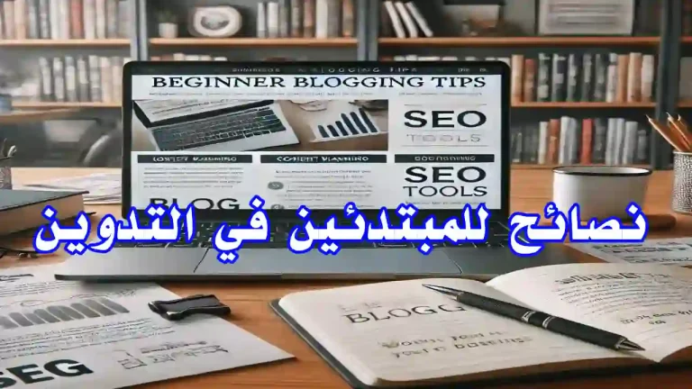 قائمة نصائح تدوين على شاشة حاسوب لشخص مبتدئ