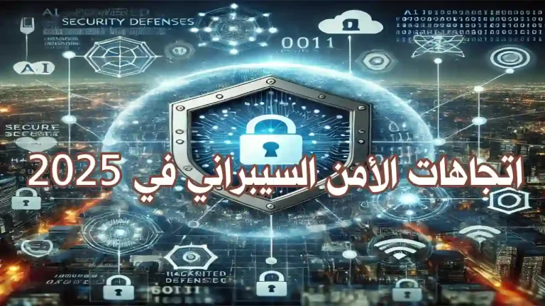رسم بياني يُظهر التهديدات السيبرانية الحديثة في عام 2025