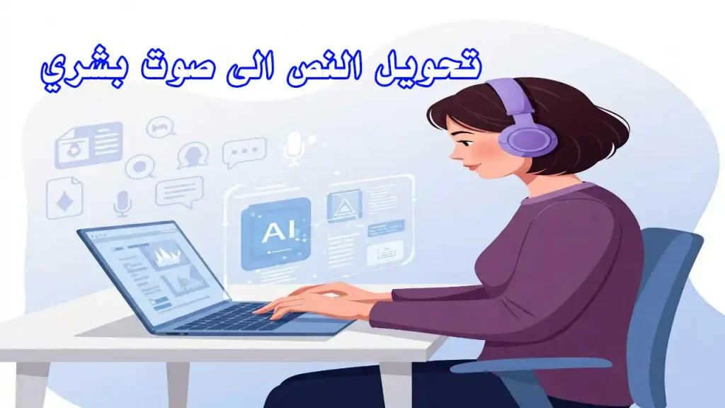 كيفية تحويل النص إلى صوت بشري