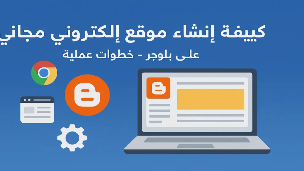 إنشاء موقع إلكتروني مجاني على منصة بلوجر خطوة بخطوة