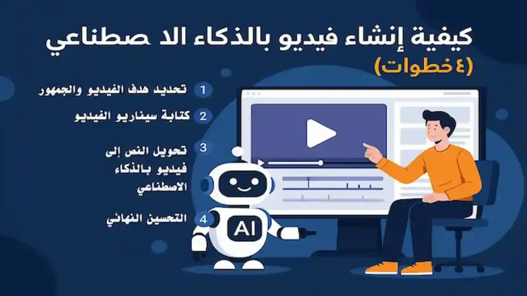 إنشاء فيديو احترافي باستخدام الذكاء الاصطناعي
