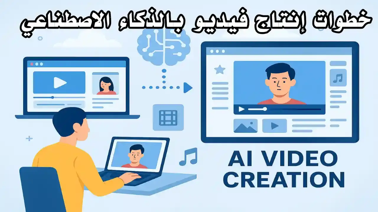 خطوات إنتاج فيديو بالذكاء الاصطناعي - دليل شامل 2025 - Info All Tec