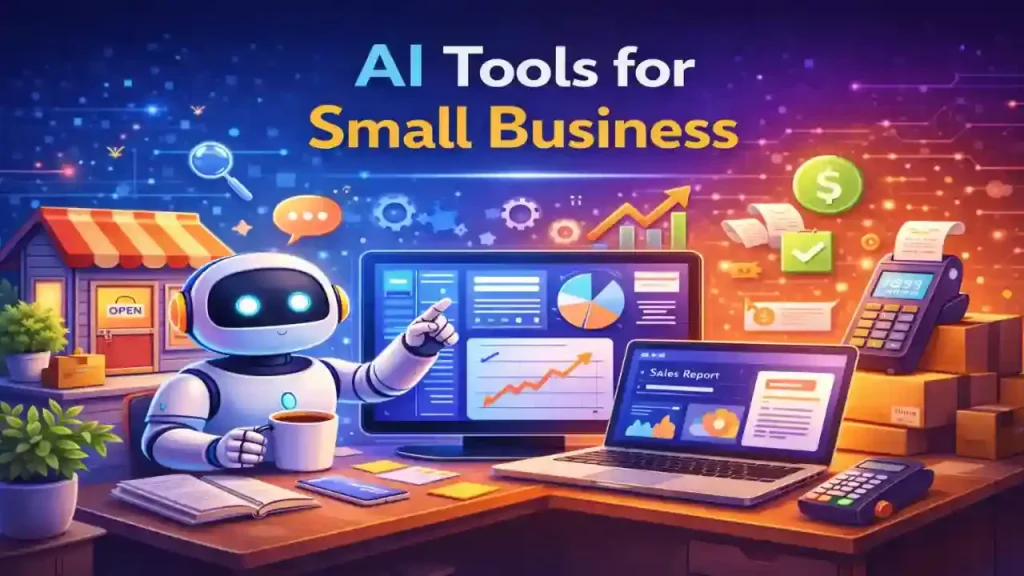 AI tools for small business helping automate operations and improve productivity