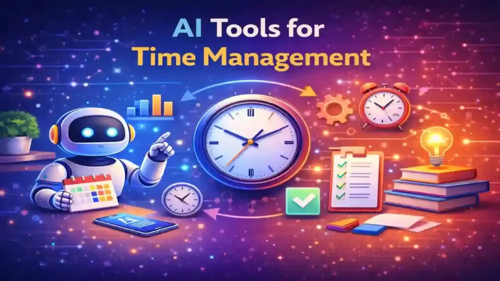 AI tools for time management helping organize tasks and schedules efficiently