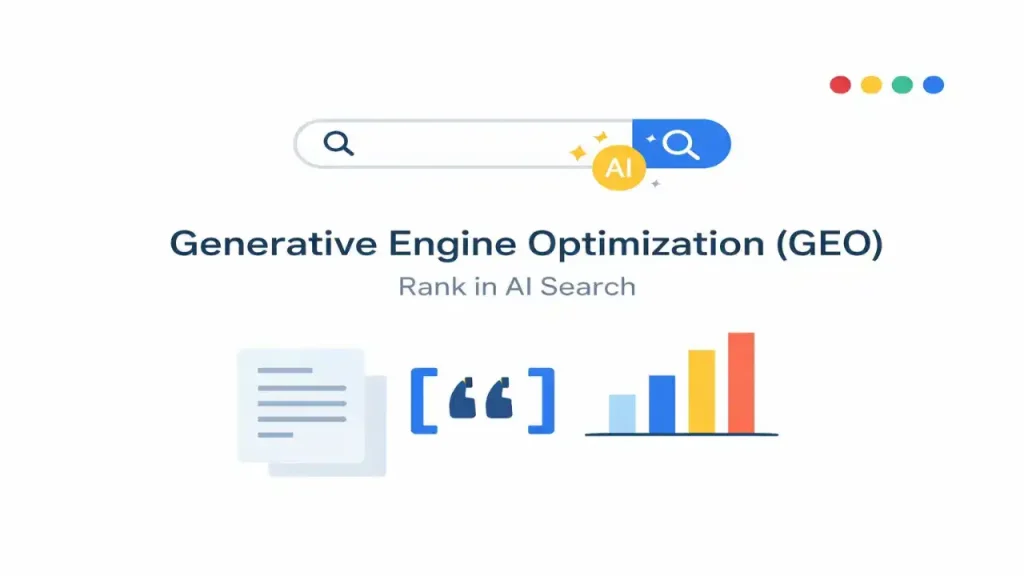 Generative Engine Optimization (GEO): How to Rank in AI Search | Info All Tec Generative Engine Optimization process showing how AI search engines understand and summarize content