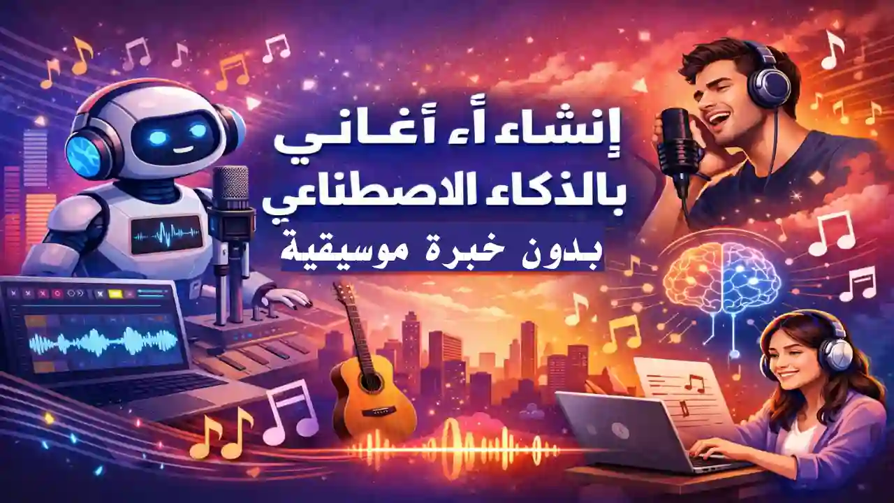 إنشاء أغاني بالذكاء الاصطناعي بدون خبرة موسيقية للمبتدئين