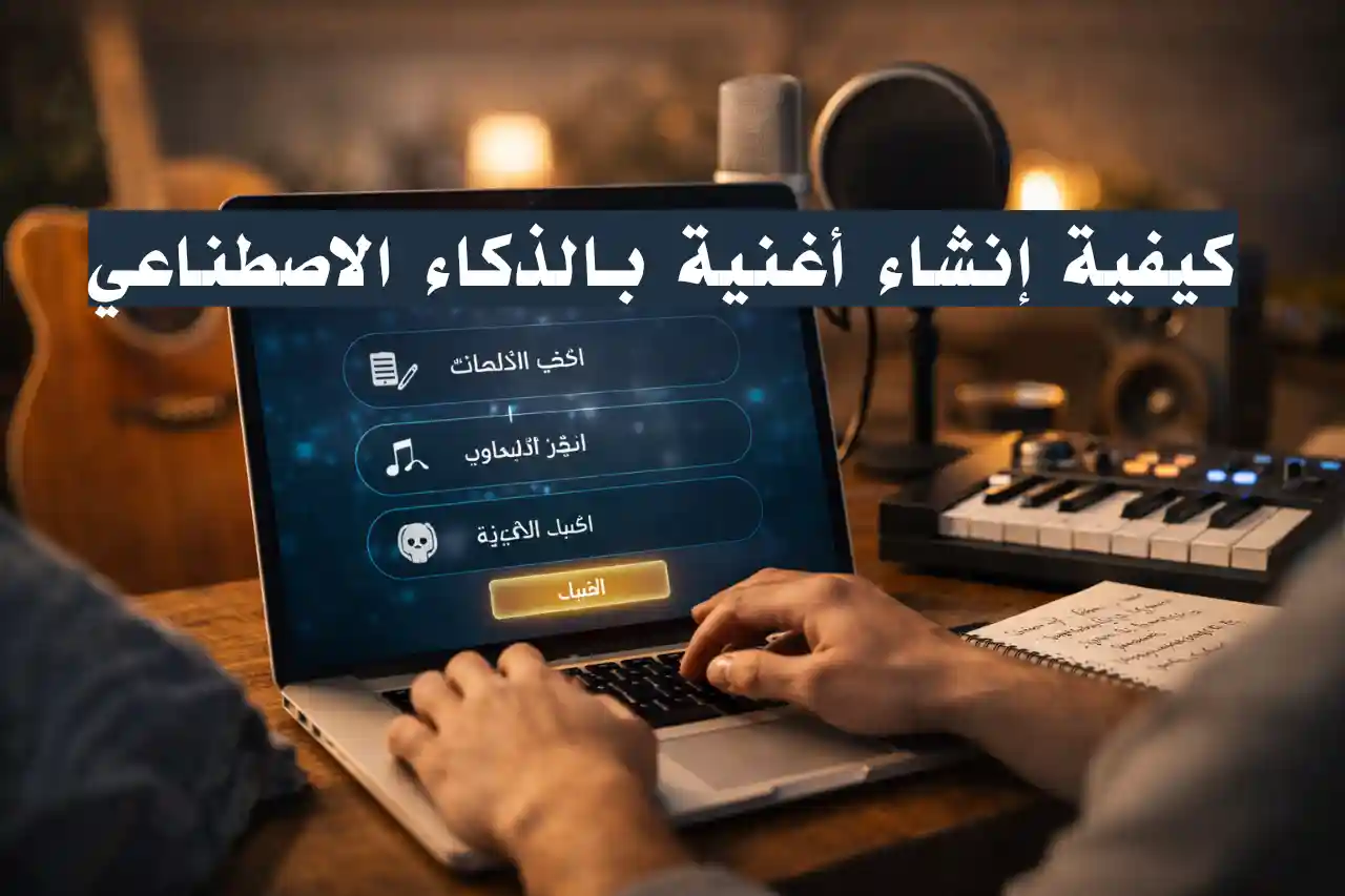 كيفية إنشاء أغنية بالذكاء الاصطناعي خطوة بخطوة للمبتدئين | Info All Tec كيفية إنشاء أغنية بالذكاء الاصطناعي خطوة بخطوة باستخدام أدوات رقمية حديثة