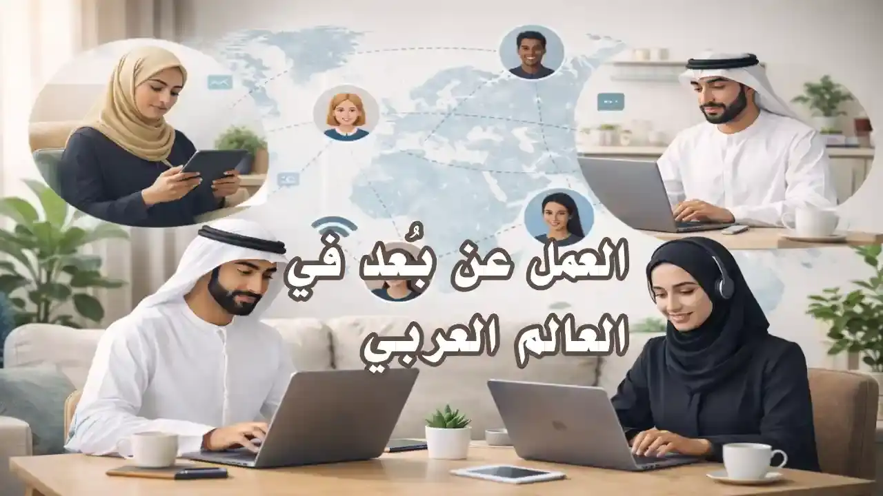 العمل عن بُعد في العالم العربي: الفرص والرواتب والمجالات - Info All Tec